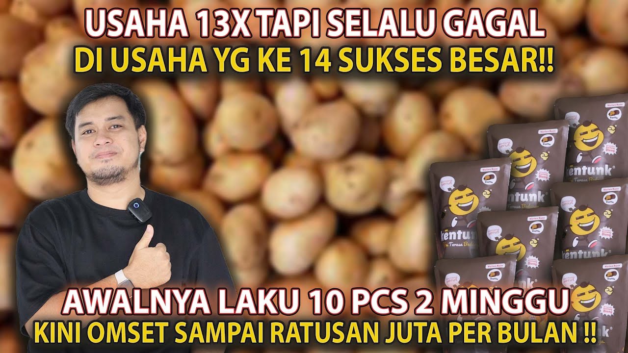 USAHA SELALU GAGAL SEKALINYA BERHASIL JADI JURAGAN‼️OMSET RATUSAN JUTA PERBULAN