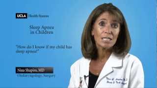 How do I know if my child has sleep apnea? | Sleep Apnea in Children - Nina Shapiro, MD