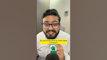 How to Clean Data in Excel | Excel Amazing Trick #excel #exceltips #shorts