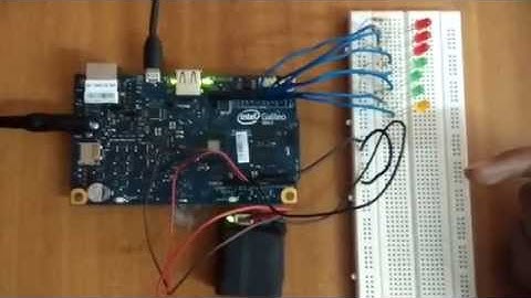 Heart Rate Monitor using Intel Galileo gen2