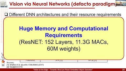 tinyML Talks - Theo Theocharides: Towards Ultra-Low Power Embedded Object Detection