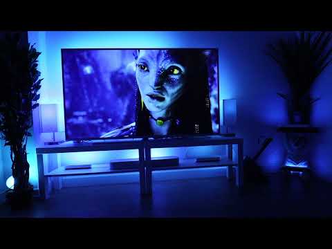 Ambilight u0026 Hue INSANE Immersive Demo: Avatar Scenes