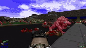 JoM4 beta - Playthrough with Commentary - Part 4 - E1M10-E1M11 - E1 Finale