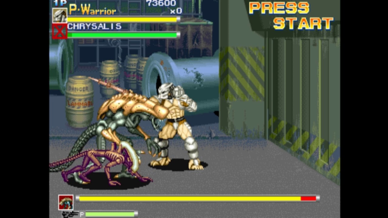 Alien vs Depredador Arcade MAME Emulador PC Prueba - YouTube