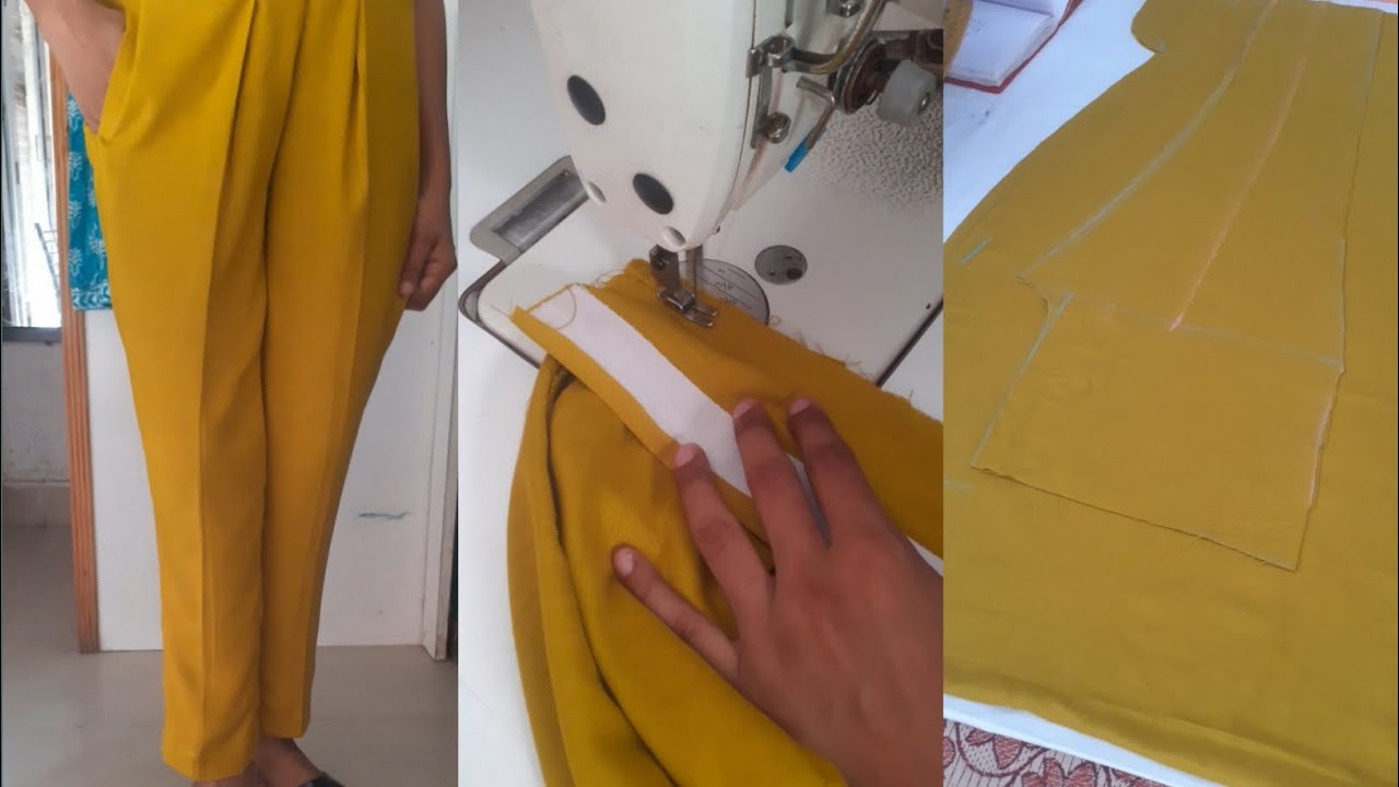 pant plazo cutting and stitching /plazo cutting and stitching very easy