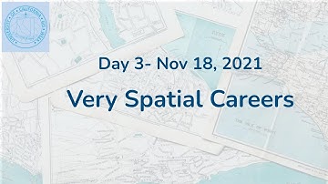 UC GIS 2021 - Very Spatial Careers