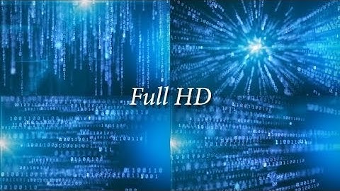 Binary Rain Loop Pack Full HD | Motion Graphics - Videohive template