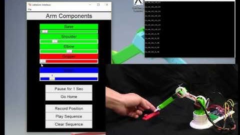 Training the LittleArm 3D printed Robot