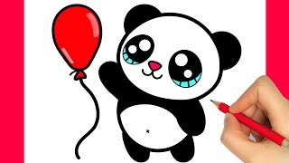 COMMENT DESSINER UN PANDA