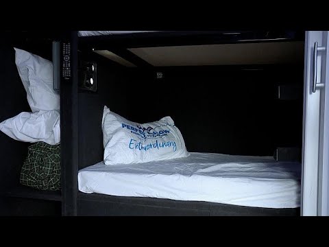 Bus provides beds for homeless people