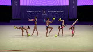 Slovenia Slo - 2023 Rhythmic Junior Worlds Qualifications 5Ba Group