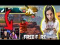 EU JOGO E MINHA NAMORADA FALA!! TROLLANDO OS GADOS DO FREE FIRE!!