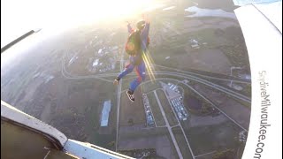 HOP&POP Skydive#skydiving#extreme Hop and pop,aff course,accelerated freefall,#Hop n pop skydive