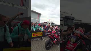 Jeffrey Buis Wixx racing Sportbike class race 1 win ! at WorldSBK TT-circuit Assen 2026