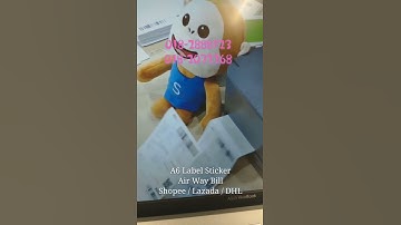 A6 Label Sticker Airway Bill