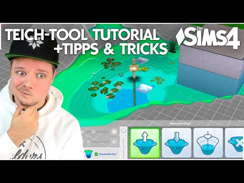 Teich-Tool Tutorial mit Tipps & Tricks! Das müsst ihr über das Die Sims 4 Bau-Tool wissen!