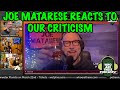 Joe matarese insults his recent guests  theyre not good comedians