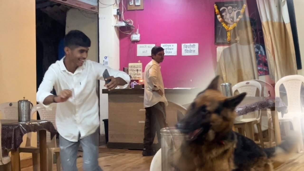 Soham cha Maghe lagla kutra 😂