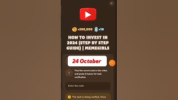 Memefi Daily Code today | How To Invest in 2024 (Step by Step Guide) | MemeGirls #memefi #code