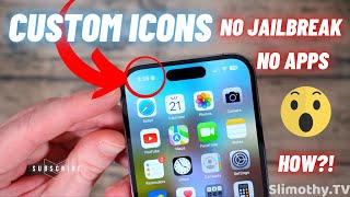 How to Get ANY CUSTOM Icon in Your iPhone's Status Bar! Leaf Icon, Paw Print Icon, NO Jailbreak! screenshot 3