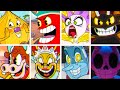 Cuphead + DLC - All Bosses (No Damage)