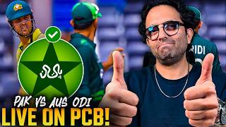Pakistan vs Australia ODI series will stream exclusively on the PCB App 🇵🇰🇦🇺🏏