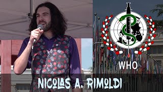 Demo in Genf gegen WHO-Pandemiepakt | Nicolas A. Rimoldi: &quot;Pakt bedeutet das Ende der Souveränität!&quot;