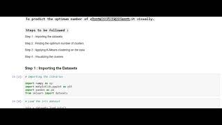 Task #2 Prediction using Unsupervised Machine Learning || The Sparks Foundation || #GRIPJAN21