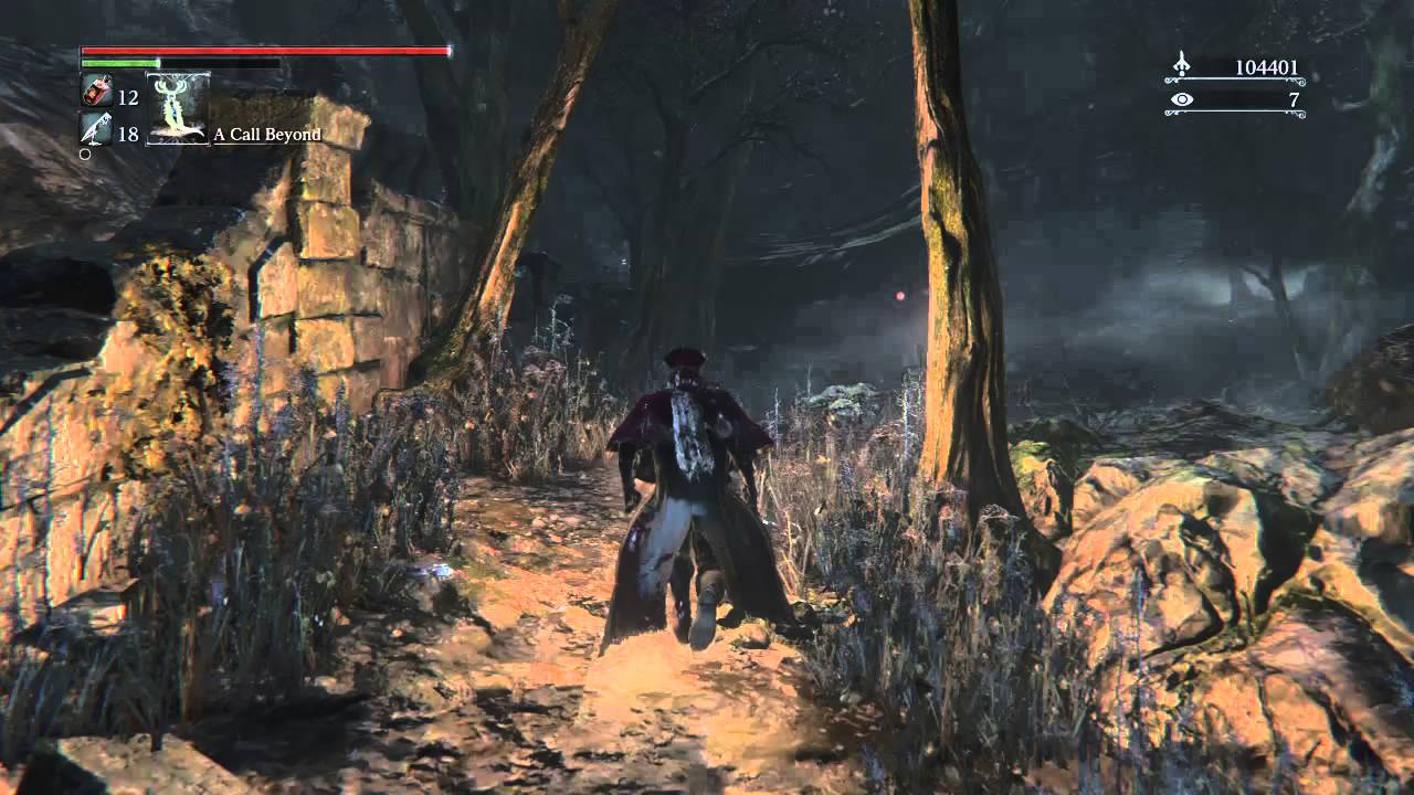 Bloodborne™ Forbidden Woods Run to Beast Roar Hunter`s Tool Location