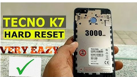 hardreset tecno k7