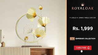 Royaloak | F-Cielo 4- Ginko Table Decor