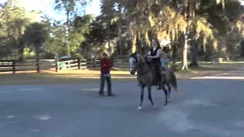 Em and Raleigh first ride