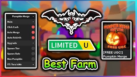 [🎃UGC LIMITED] Roblox Pumpkin Merge Simulator Script - Best Farm