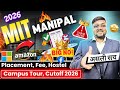 MIT Manipal Honest Review 2026 🔥 | MIT Manipal Cutoff | MIT Manipal Placement, Pros &amp; cons etc 