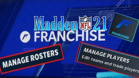 How to Create Your Own CUSTOM ROSTER on Madden 21 Franchise Mode