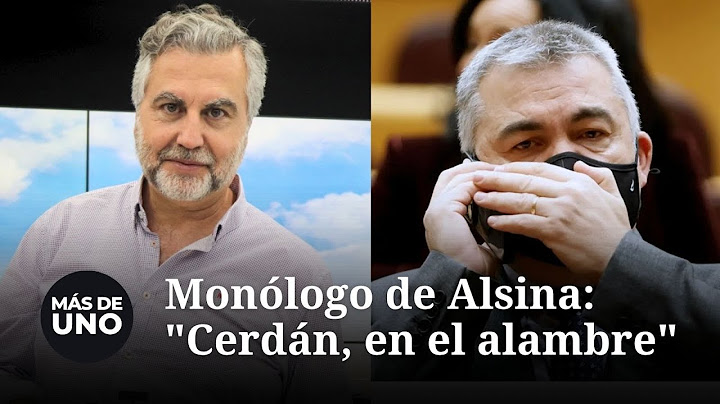 Alsina, en su monólogo, explica los problemas que llegan para el PSOE: "Cerdán, en el alambre"