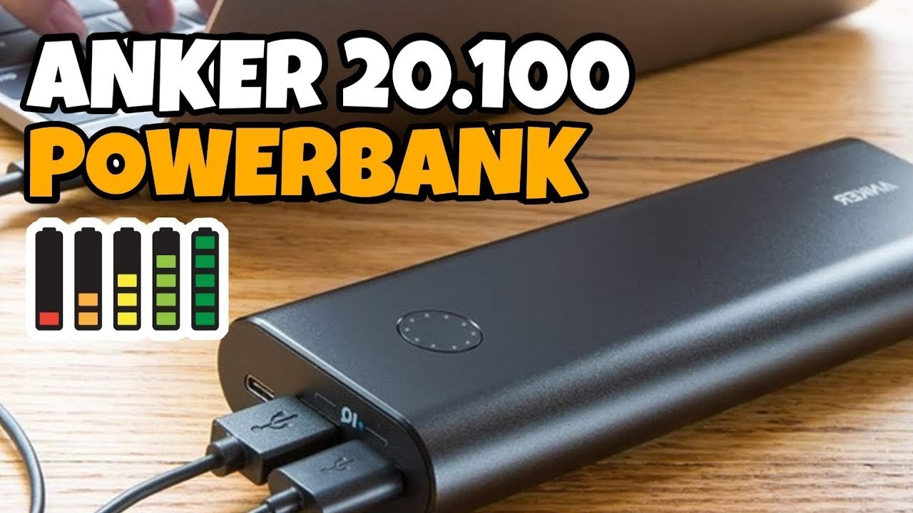 ANKER 20.100 mAh review COMPLETA de la mejor POWERBANK que podés comprar |  TecTips - YouTube