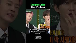 Donghae Cries Over Eunhyuk 