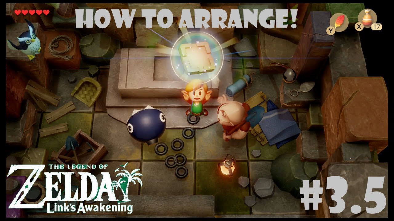 How to Arrange a Dungeon in Link's Awakening Switch 3.5 YouTube