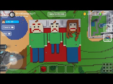 Baldi and Family Sleeping on bed – Block Craft 3d: Building Simulator Games for Free