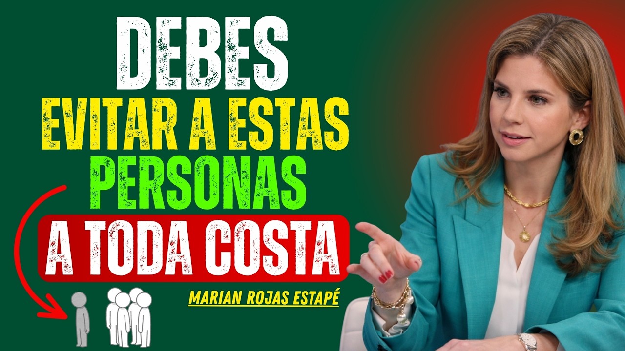 Después de los 40, 50 y 60: Estas Personas Te Roban Energía y Felicidad | Marian Rojas Estapé