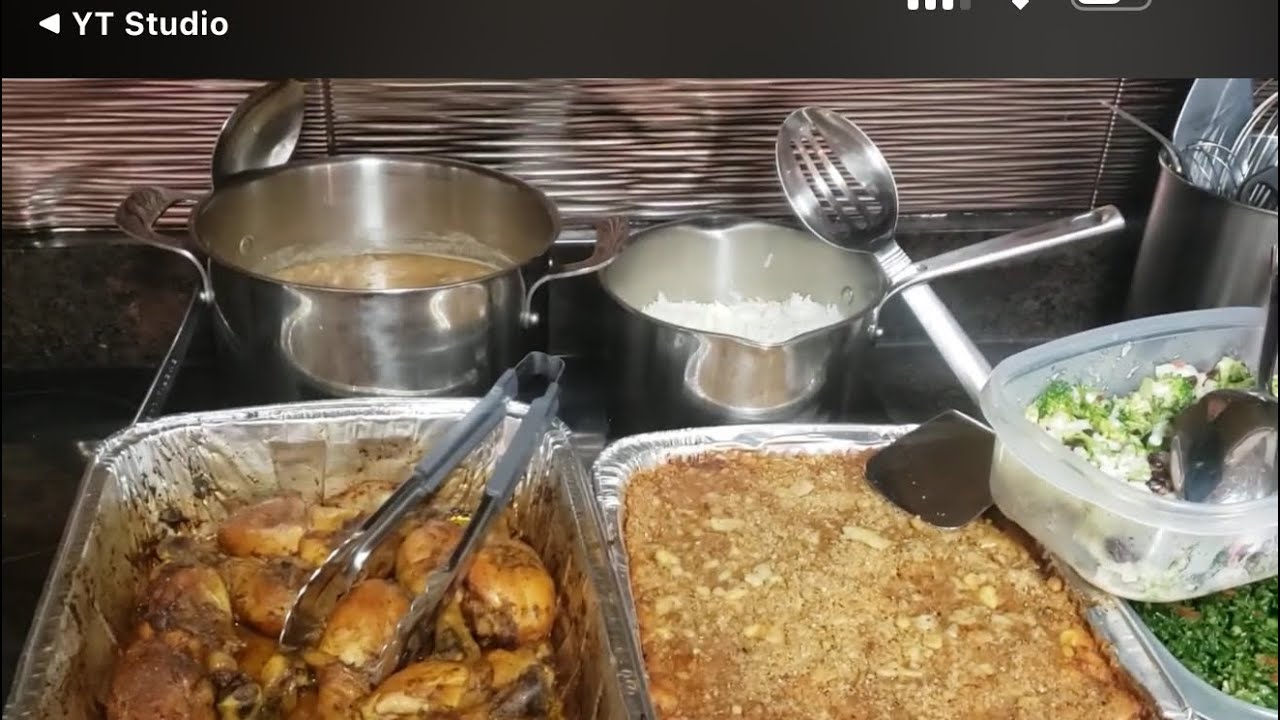 Sunday Dinner!  Part 2 A Hearty 5 Course Meal!