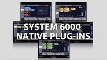 A MODERN CLASSIC - RE-IMAGINED. TC ELECTRONIC SYSTEM 6000 NATIVE PLUG-INS