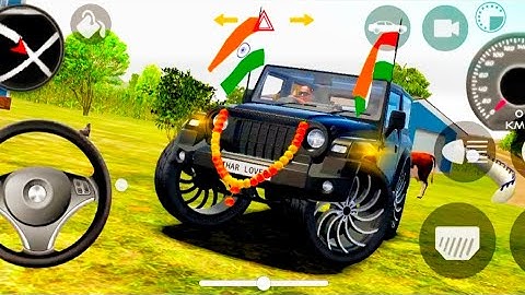 Modified Mahindra😈 Thar Car Games: Indian Cars   (Gadi Wala Game) - Car Game Android Gameplay ⚡ 2025