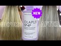 How To Get The BEST RESULTS With OLAPLEX Nº4P Blonde Enhancer Toning Shampoo & STAND ALONE TREATMENT