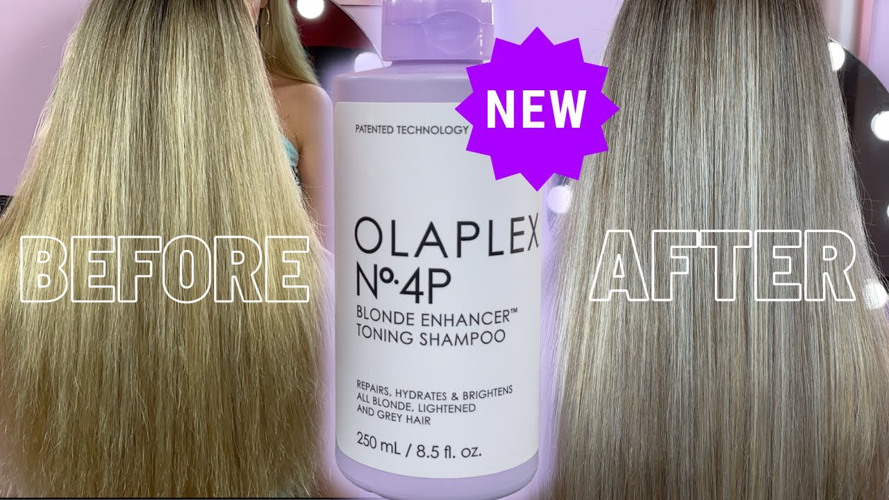 How To Get The BEST RESULTS With OLAPLEX Blonde Enhancer Toning Shampoo & STAND ALONE - YouTube