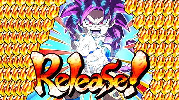 TEQ Mini Daima SSJ4 Goku Summons (Dokkan Battle)