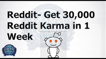 how to increase link karma on Reddit 2016 - EIT Computer Institute