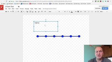 How to delete objects and text in Google Drawings