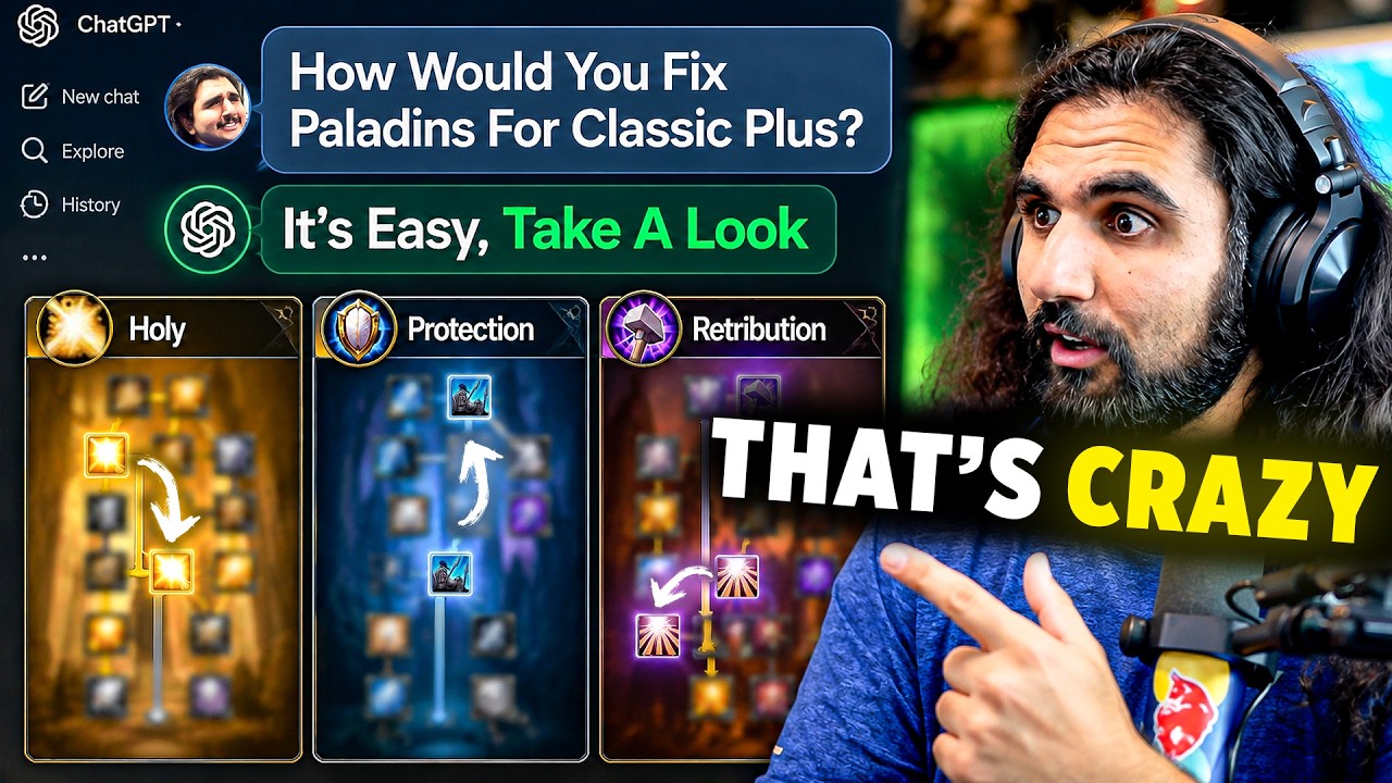 Thumbnail for I Asked AI to Fix Classic Plus Paladins… It Actually Worked